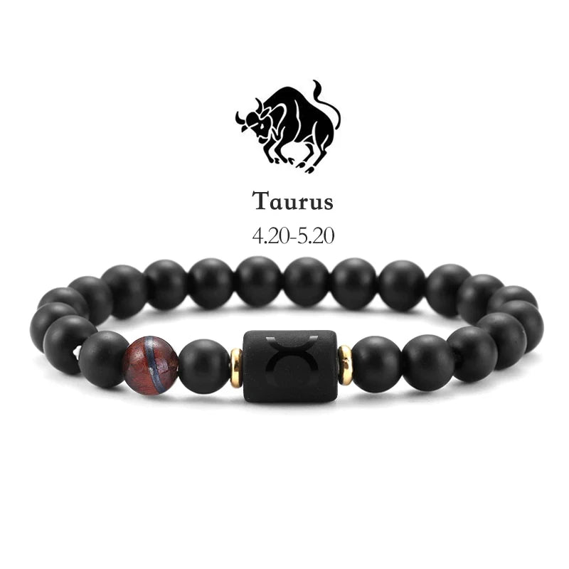 Bracelet Taureau "Jaspe Rouge"